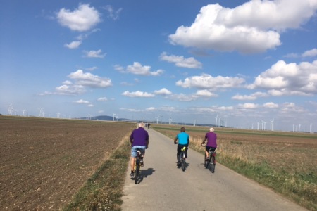 Radhotterfahrt Richtung Freiäcker