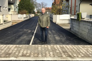 Der Akazienweg ist endlich fertig gestellt 