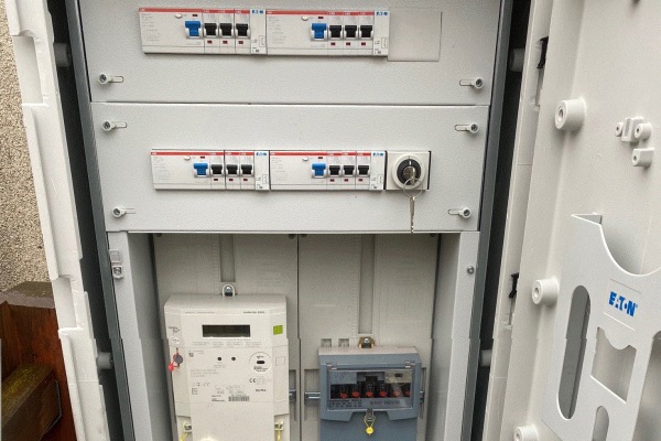 Stromkästen für die Ortsbeleuchtung Stromkästen für die Ortsbeleuchtung