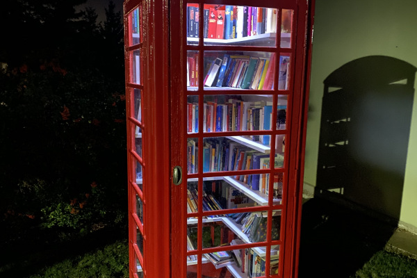 Die Büchertauschzelle findet ein tolles Echo Die Büchertauschzelle findet ein tolles Echo