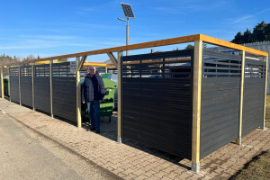 Neue Müllinsel am Schanzweg